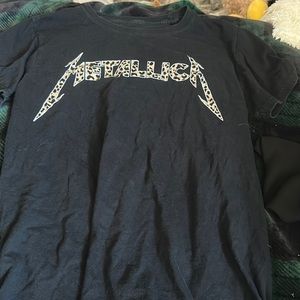 Metallica band tee